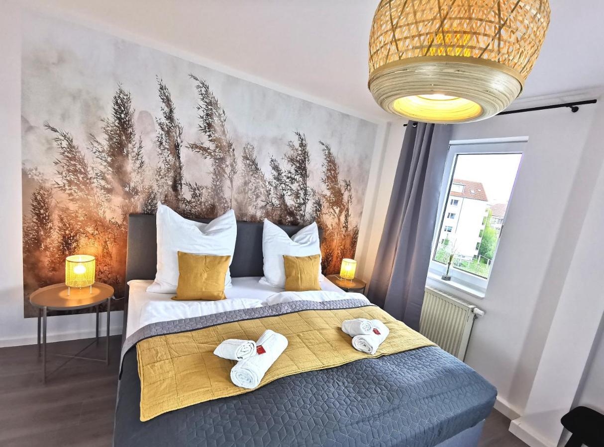 Bohnapartments Suedpark - Naehe Steigerwaldstadion - Gratis Parkplatz - Wlan - Vollausstattung إرفورت المظهر الخارجي الصورة