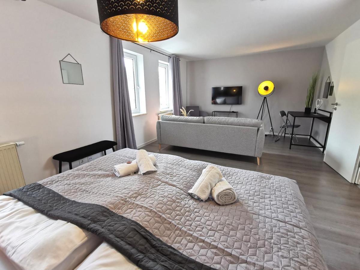 Bohnapartments Suedpark - Naehe Steigerwaldstadion - Gratis Parkplatz - Wlan - Vollausstattung إرفورت المظهر الخارجي الصورة
